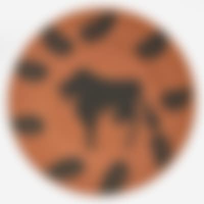 Taureau, marli aux feuilles (preview)