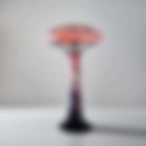 Iris and dragonfly table lamp (preview)