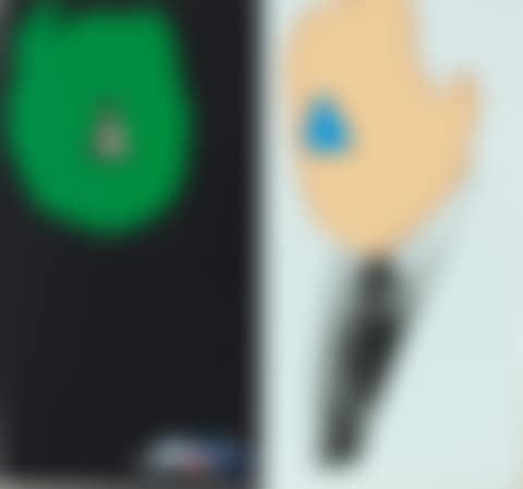 Noses & Ears Etc.: The Gemini Series: Two Faces, One With Nose and Military Ribbons; One With (Blue) Nose and Tie (preview)