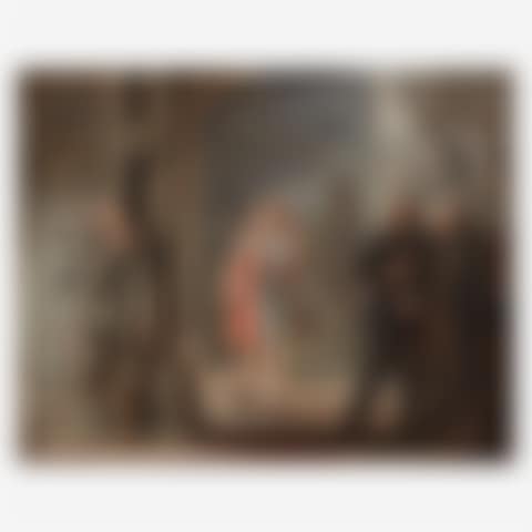 Bowery Scene (with Sketch of Reclining Figures verso) (preview)