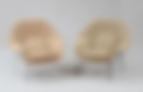 TWO "WOMB" CHAIRS (preview)