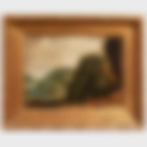 A Capriccio View of the Waterfalls at Tivoli with Figures on a Bridge in the Foreground (preview)