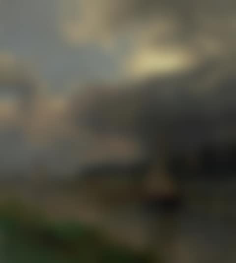 Barges on a Holland Canal  (preview)