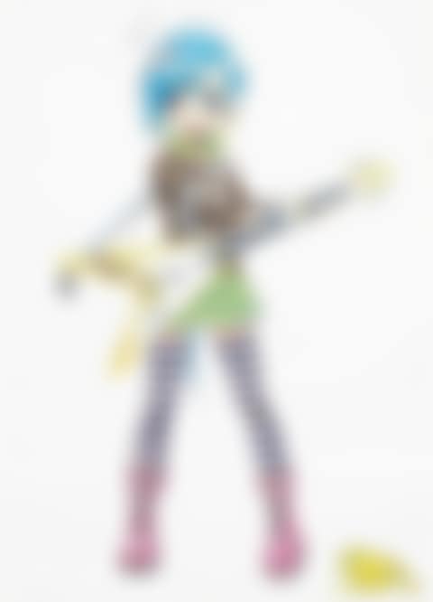 Manga, Young Girl on Bass (preview)