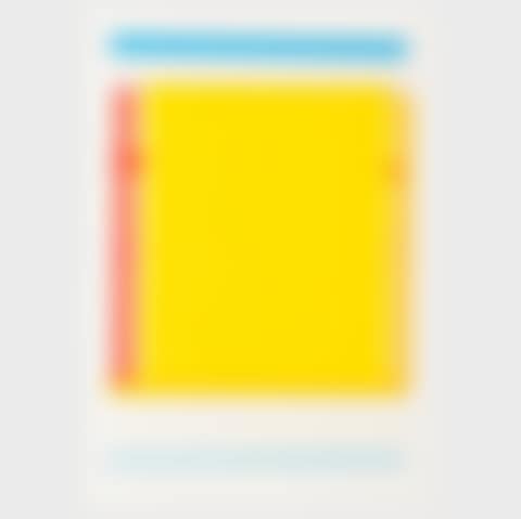 Untitled #1 (diptych); and Untitled (yellow with vertical bars) (preview)