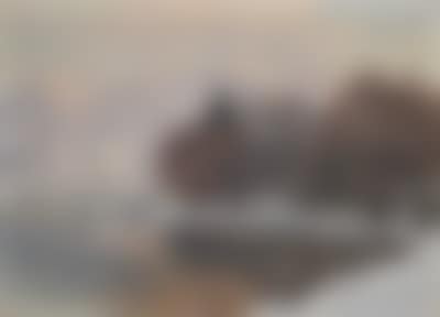 Bucht am Attersee mit Blick gegen das Höllengebirge im Winter (preview)