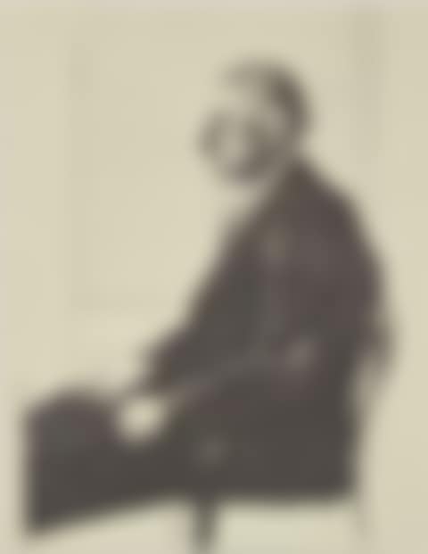 The Print Collector (Portrait of Felix Mann), from Europaeische Graphik VII (preview)