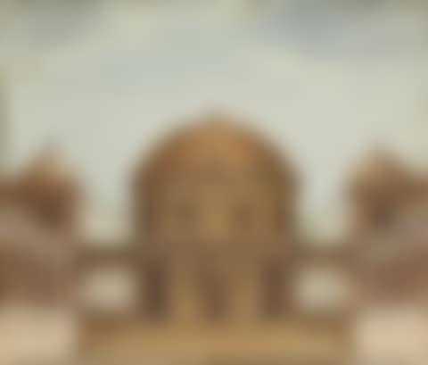 Architectural illustration of a classical church (preview)