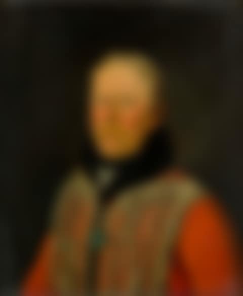 Portrait of a Russian hussar officer (preview)