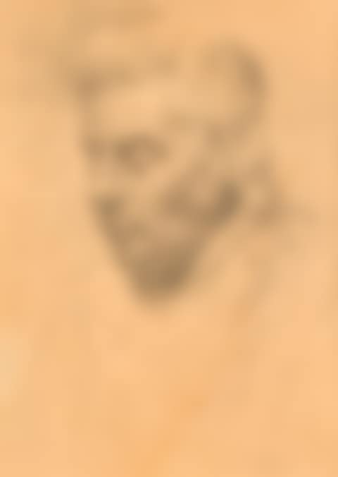 Portrait of a man turned to the left, quarter-length (preview)