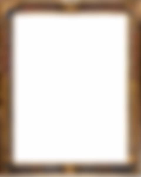 A Carved, Parcel Gilded and Polychrome Painted Engaged Style Frame (preview)