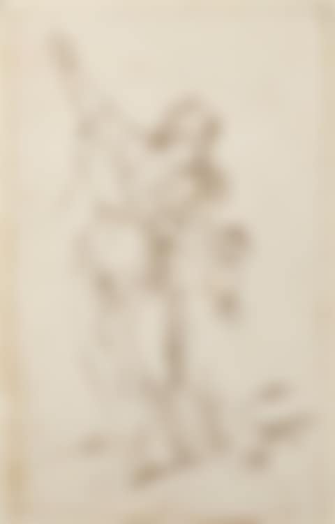 Study of female mythological figure (preview)