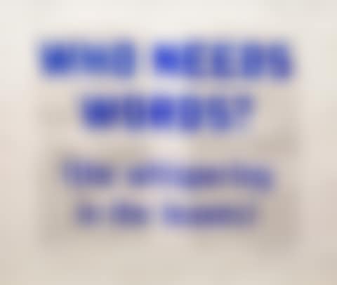Blue Rubrics (WHO NEEDS WORDS) (preview)