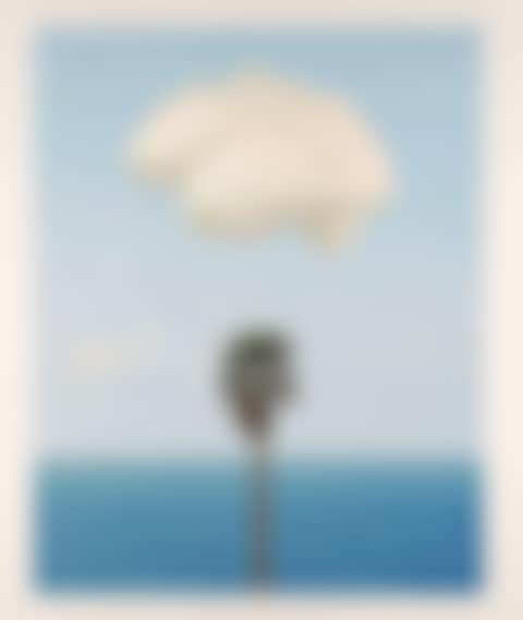 Brain/Cloud (With Seascape and Palm Tree) (preview)