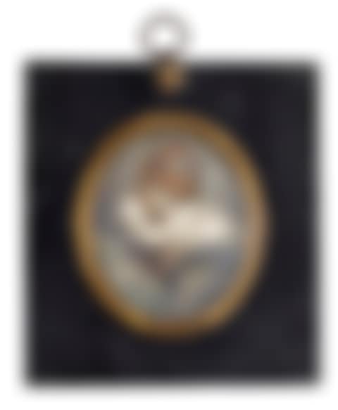 Portrait miniature of a girl (preview)
