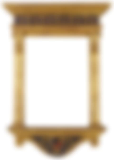 An Italian Carved, Gilded and Polychrome Painted Tabernacle Frame (preview)