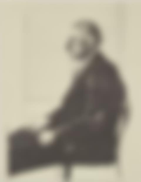 The Print Collector (Portrait of Felix Mann), from Europaeische Graphik VII (preview)