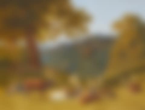 Stags and hinds in a parkland landscape (preview)