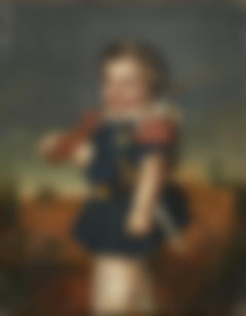 Portrait of a young boy in military uniform (preview)
