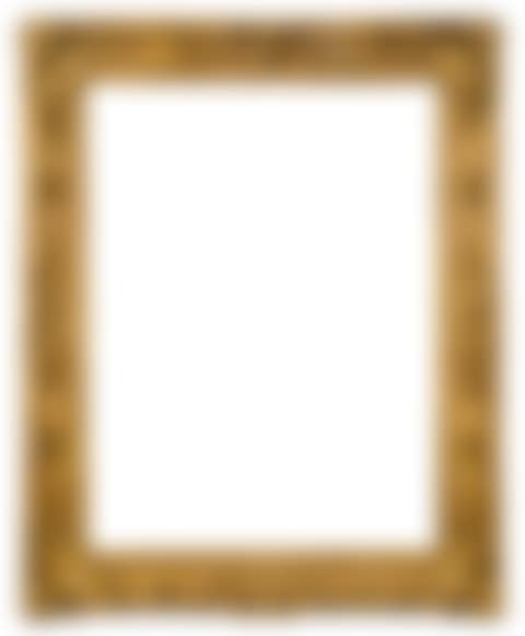with cavetto sight, stiff leaf and sanded frieze, the plain hollow with foliate and flowerhead scroll work, pierced shell cartouche centres and corners and linked cabochon back edge, 107.5 x 78.5 cm (sight) (preview)