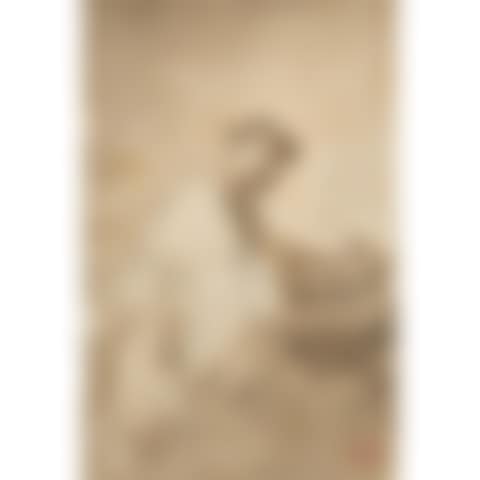 Étude de personnage assis devant un écritoire; study of a man seating in front of a writing case (preview)