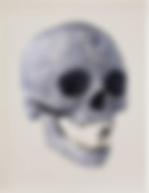 For The Love of God - White - Skull 3/4 (preview)