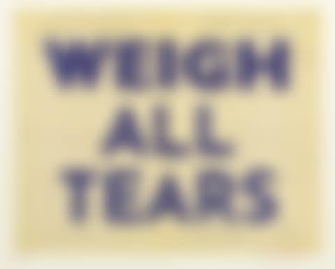 Weigh All Tears (preview)