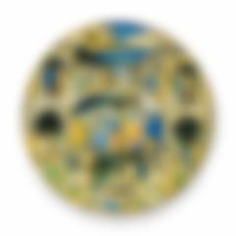 A LARGE DUCHY OF URBINO MAIOLICA DATED ISTORIATO CHARGER  (preview)