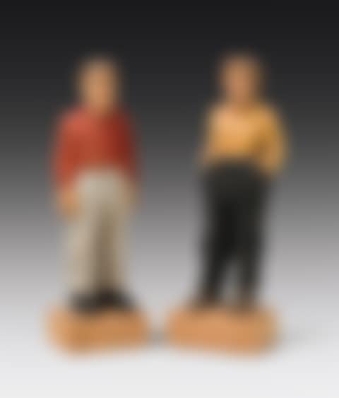 Untitled, 2 Wooden Figures (preview)