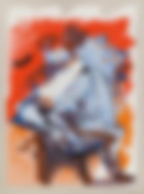 "Der Zahnarzt", from the 11-part serigraph cycle "Die Professionen" (preview)