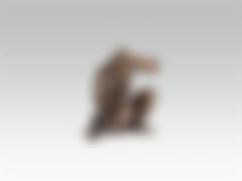 Seated female nude, looking into the distance (preview)