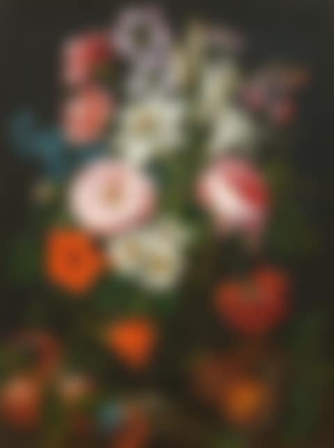 Flower still life with fruits (preview)