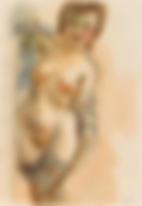 Standing female nude (preview)