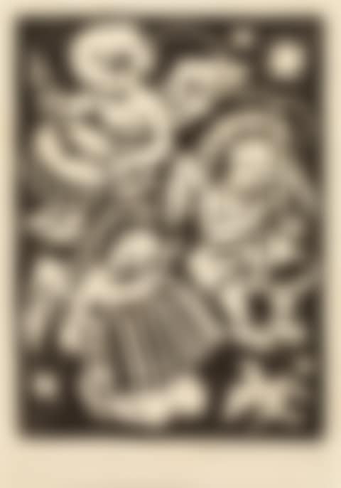 Mixed lot: four prints Weihnachten (preview)