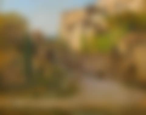 Street motif near Assisi (preview)