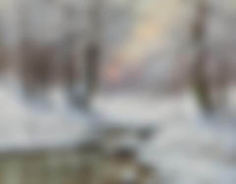 Wintery wood landscape (preview)