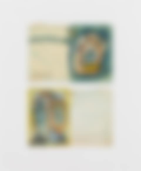 mixed lot of two: 998A Head on Postcard, 998B Spiral on Postcard (preview)