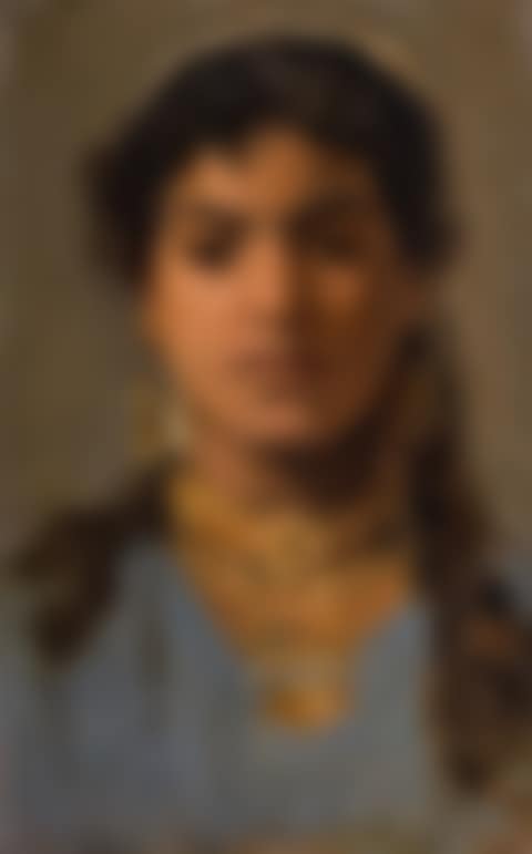 Portrait of a Bedouin girl (preview)