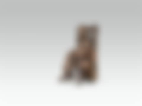 Female nude sitting on chair (preview)