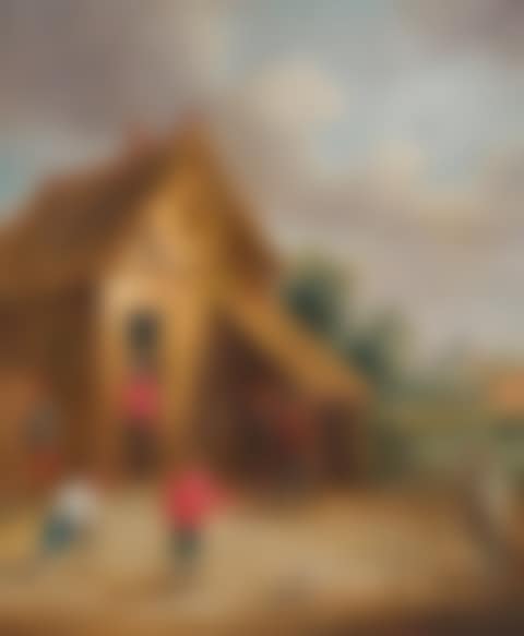 Peasants playing skittles (preview)