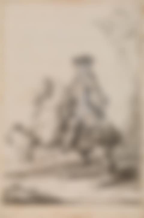 A noble man on a horse (preview)