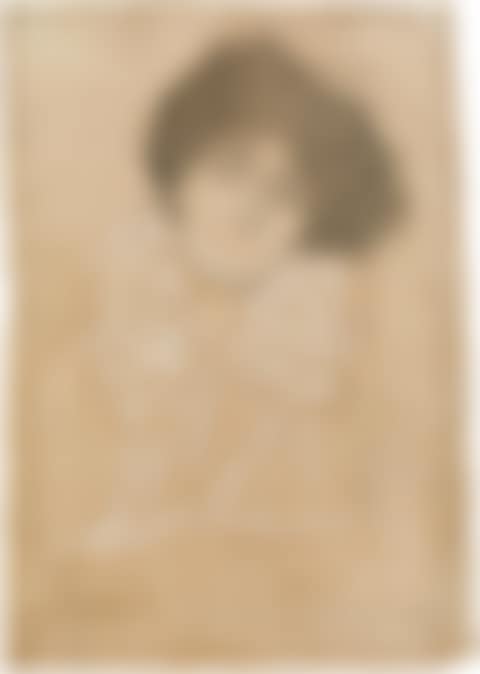Lady's bust portrait from the front (preview)
