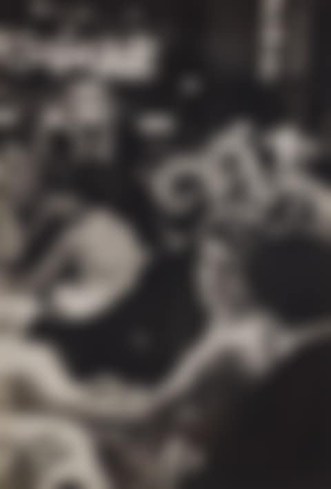 Untitled (woman with feathers in tiara at party) (preview)