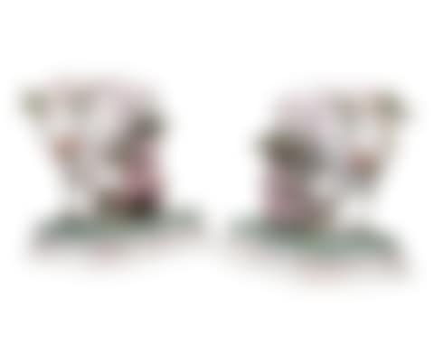 A PAIR OF DUTCH DELFT POLYCHROME MILKING GROUPS (preview)