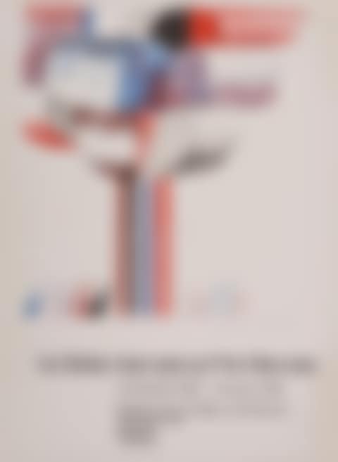 1st British International Print Biennale Poster (Baggott 14) (preview)
