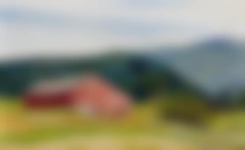 Landscape with Red Barn (preview)