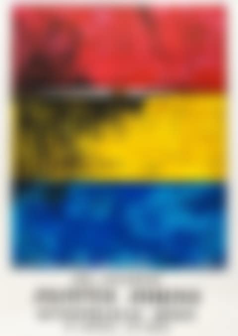 Painting with two balls, poster for the Amerika Haus Berlin (preview)
