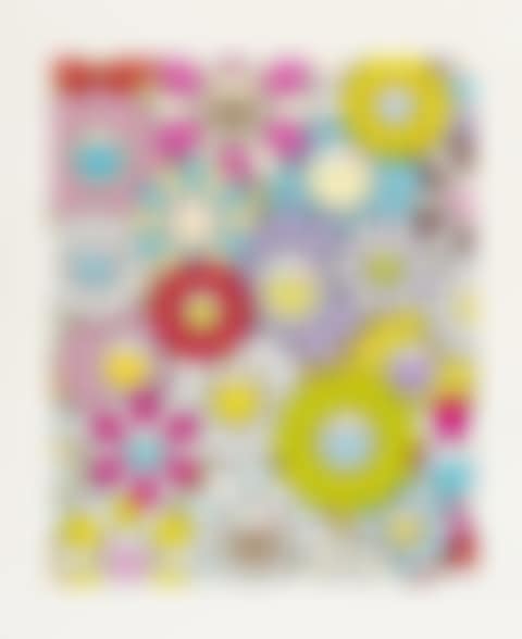 A Little Flower Painting: Yellow, White and Purple (Gold) & Pink, Purple and Many other Colors (Platinum) (preview)