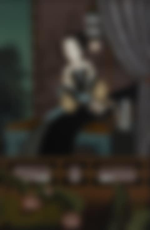 East Asian woman reading a book (preview)