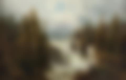 Waterfall in a landscape (preview)